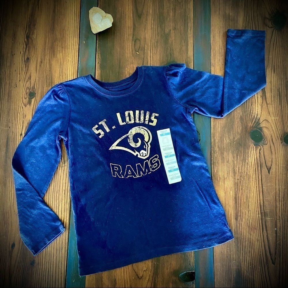 🔴5 for $25 🔴 Super Bowl 2022 NFL Apparel Rams Long Sleeve Crewneck Tee